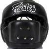 Fairtex Full Face Headgear - Wide Vision - Microfiber Material - HG14 Protection