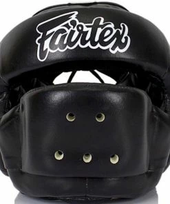 Fairtex Full Face Headgear - Wide Vision - Microfiber Material - HG14 Protection