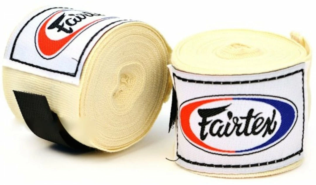 Fairtex Elastic Cotton Handwraps - HW2 - 4.5 Meters Long/180 Inches Long Accessories