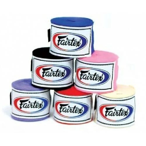 Fairtex Elastic Cotton Handwraps - HW2 - 4.5 Meters Long/180 Inches Long Accessories