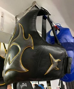 Top King "EMPOWER CREATIVITY" Body Protection Vest - TKBDEM-01 - Black, Silver, & Gold Trim