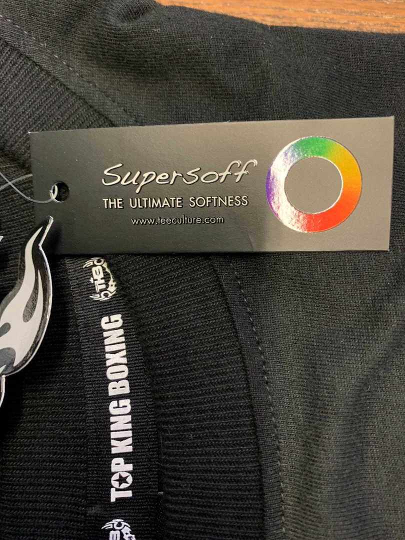 Top King "MUAY THAI" Short Sleeve T-Shirt - Micro Brushing - Velvety Soft Apparel