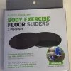 MInd Reader Body Exercise Floor Sliders - Helps Tone Abs, Back, Arms, Or Legs
