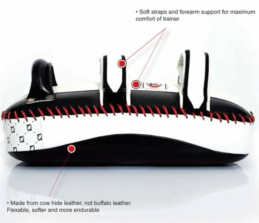 Pads & Mitts Fairtex "Curved" Standard Sized Kick Pads - KPLC2 - Sold As Pair
