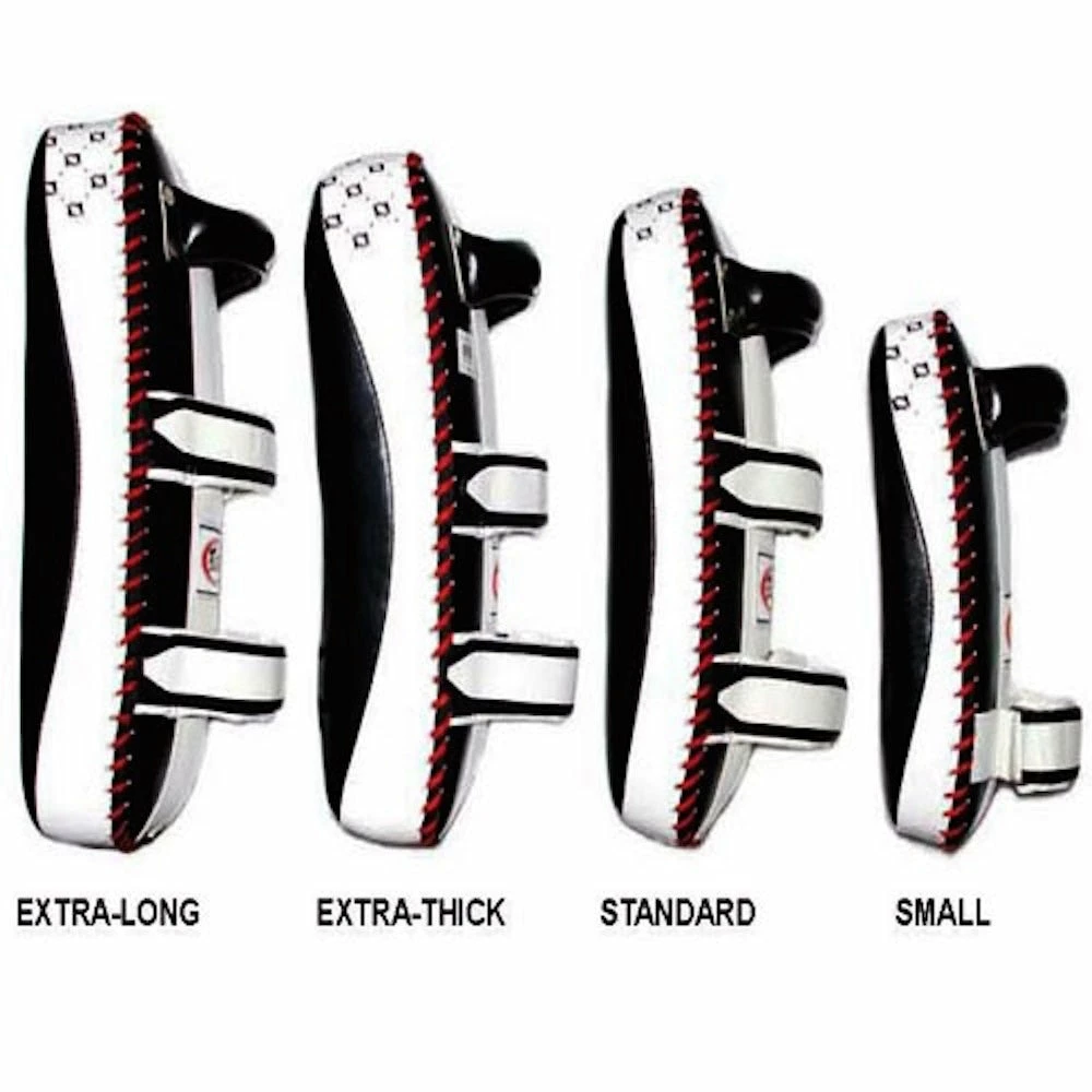 Pads & Mitts Fairtex "EXTRA LONG" Muay Thai Kickboxing Curved Pads - KPLC4 - Sold As Pair