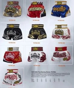 Muay Thai Shorts TOP KING MUAY THAI KICKBOXING SHORTS - TKTBS-071