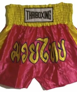 Muay Thai Shorts Muay "THAI BOXING" Brand Shorts - Pink Color