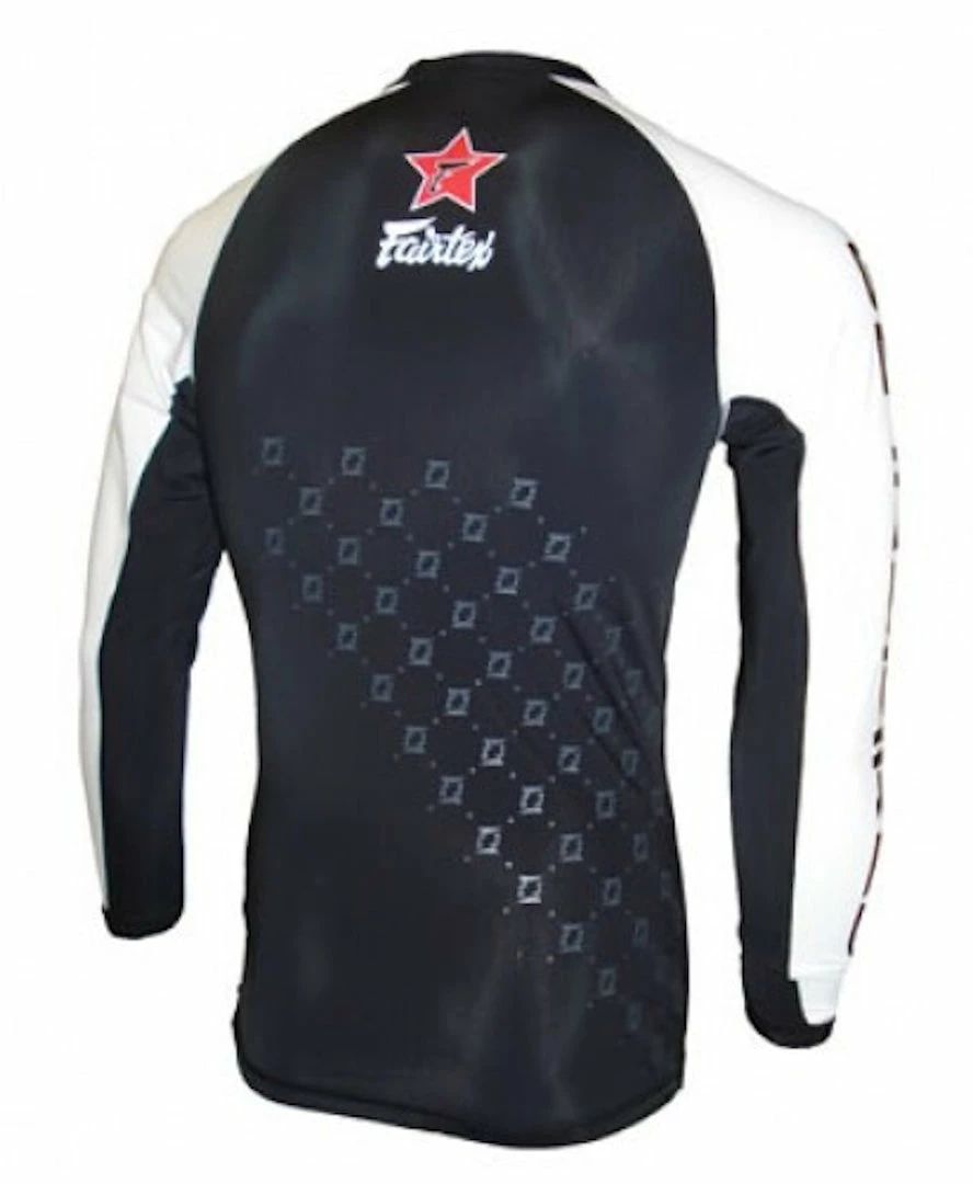 Fairtex "BE INSPIRED" Long Sleeve Rashguard - RG1 - 80% Polyester 20% Spandex