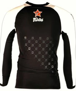 Fairtex "BE INSPIRED" Long Sleeve Rashguard - RG1 - 80% Polyester 20% Spandex