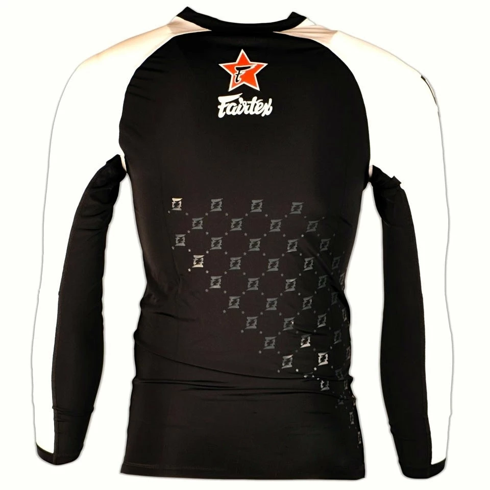 Fairtex "BE INSPIRED" Long Sleeve Rashguard - RG1 - 80% Polyester 20% Spandex