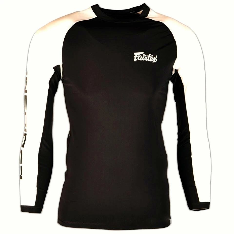 Fairtex "BE INSPIRED" Long Sleeve Rashguard - RG1 - 80% Polyester 20% Spandex
