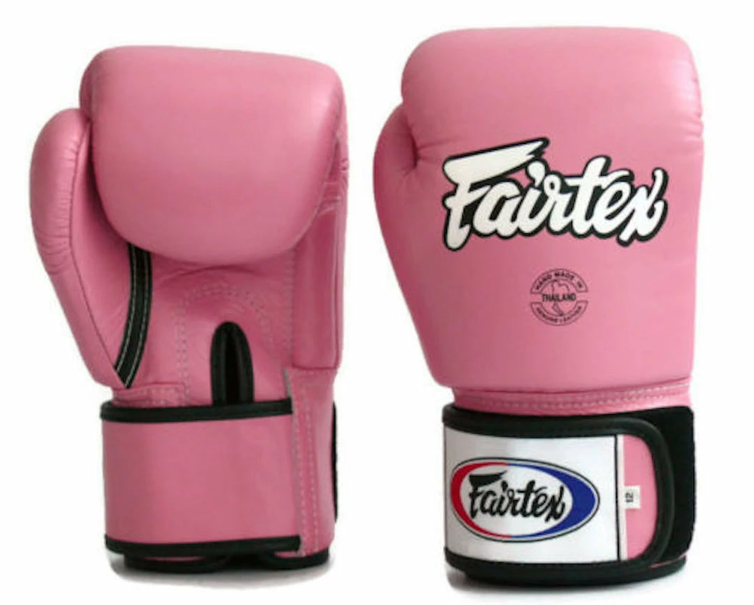 Fairtex Muay Thai Style Training Boxing Gloves - BGV1 - Made In Thailand W/ Genuine Top Grain Leather.