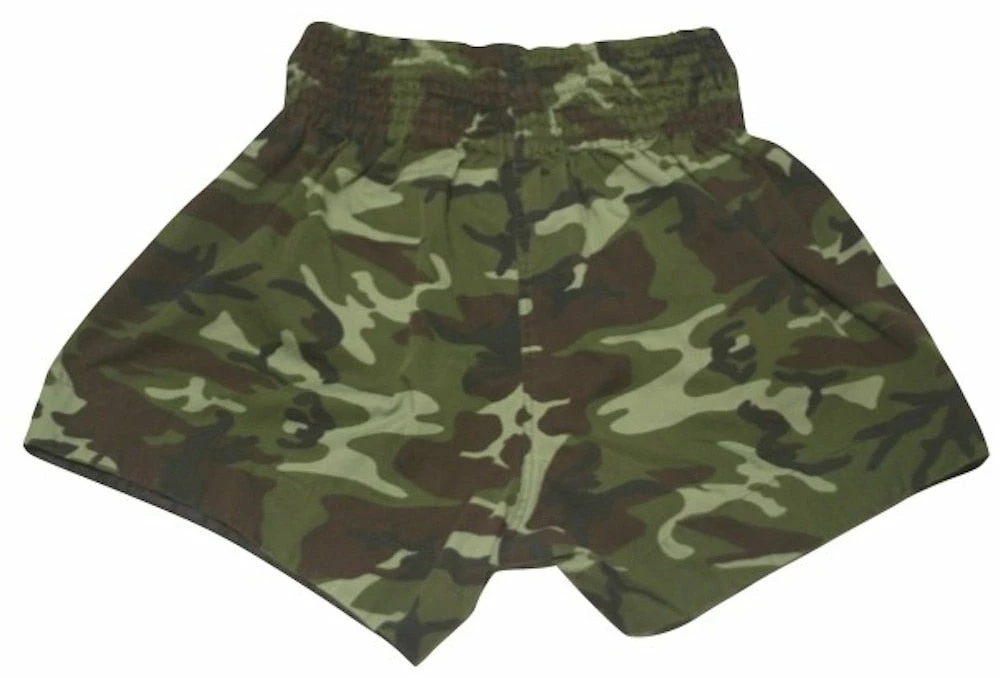 Twins Special "CAMOUFLAGE" Muay Thai Kickboxing Shorts - TBS-34