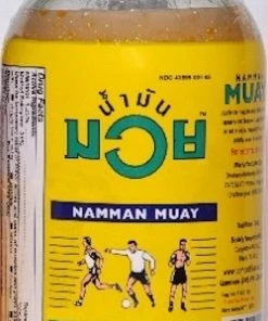 Namman Muay Thai Boxing Liniment Oil - 450cc/ml (LARGEST BOTTLE)