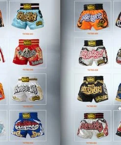 Muay Thai Shorts TOP KING MUAY THAI KICKBOXING SHORTS -TKTBS-055