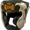 Protection Top King "EMPOWER CREATIVITY" Headgear - TKHGEM-01-Gold/Black/Silver