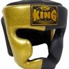 Protection Top King "EMPOWER CREATIVITY" Headgear - TKHGEM-02-GD (Black)