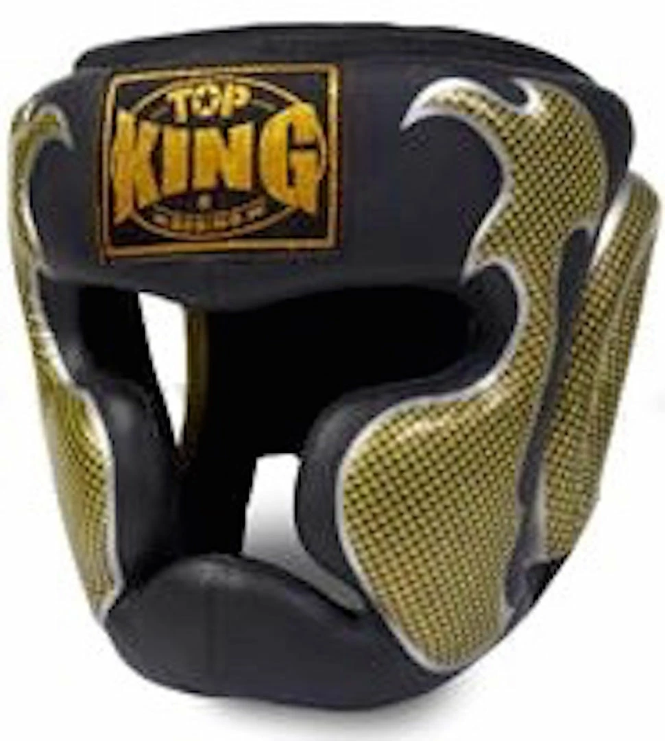 Top King "EMPOWER CREATIVITY" Head Guards - TKHGEM-01-GD (Black) Protection