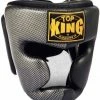 Protection Top King "EMPOWER CREATIVITY" Head Guards - TKHGEM-02-Black/Silver