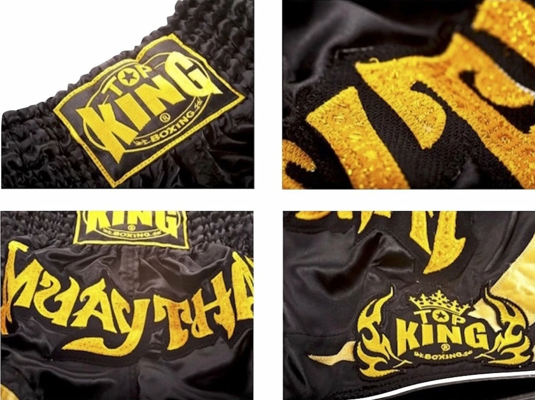Muay Thai Shorts TOP KING MUAY THAI KICKBOXING SHORTS - TKTBS-067