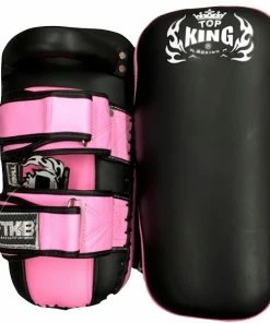 Top King "SUPER" Curved Thai Kicking Pads -TKKPS