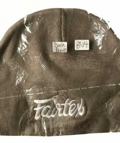 Fairtex Beanie Winter Hat - BN4 - Black/Brown Apparel