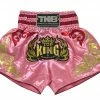 TOP KING MUAY THAI KICKBOXING SHORTS -TKTBS-091 - Pink Muay Thai Shorts