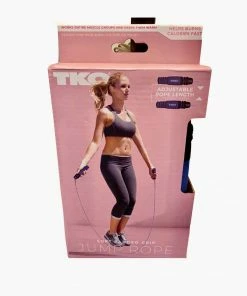 TKO Soft Padded Grip Jump Rope - 9 Feet Long Accessories