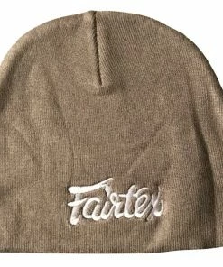 Fairtex Beanie Winter Hat - BN4 - Black/Brown Apparel