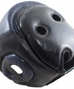Fairtex Padded Top Diagonal Vision Headgear - HG13PD - Genuine Leather