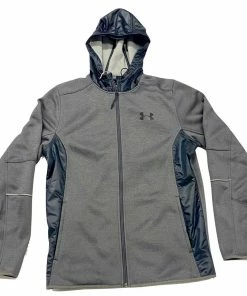 Under Armour Storm Full Zip Hoodie With Front Pockets - 1280754 - Grey Color Apparel