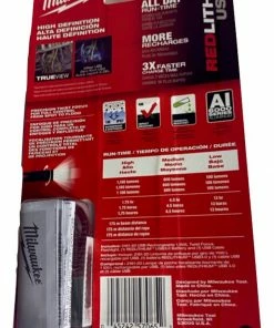 Accessories Milwaukee USB Rechargable 1100-Lumen Twist Focus Flashlight