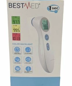 BESTMED 1 Second Infrared Thermometer For Children & Adults Forehead - DET-306