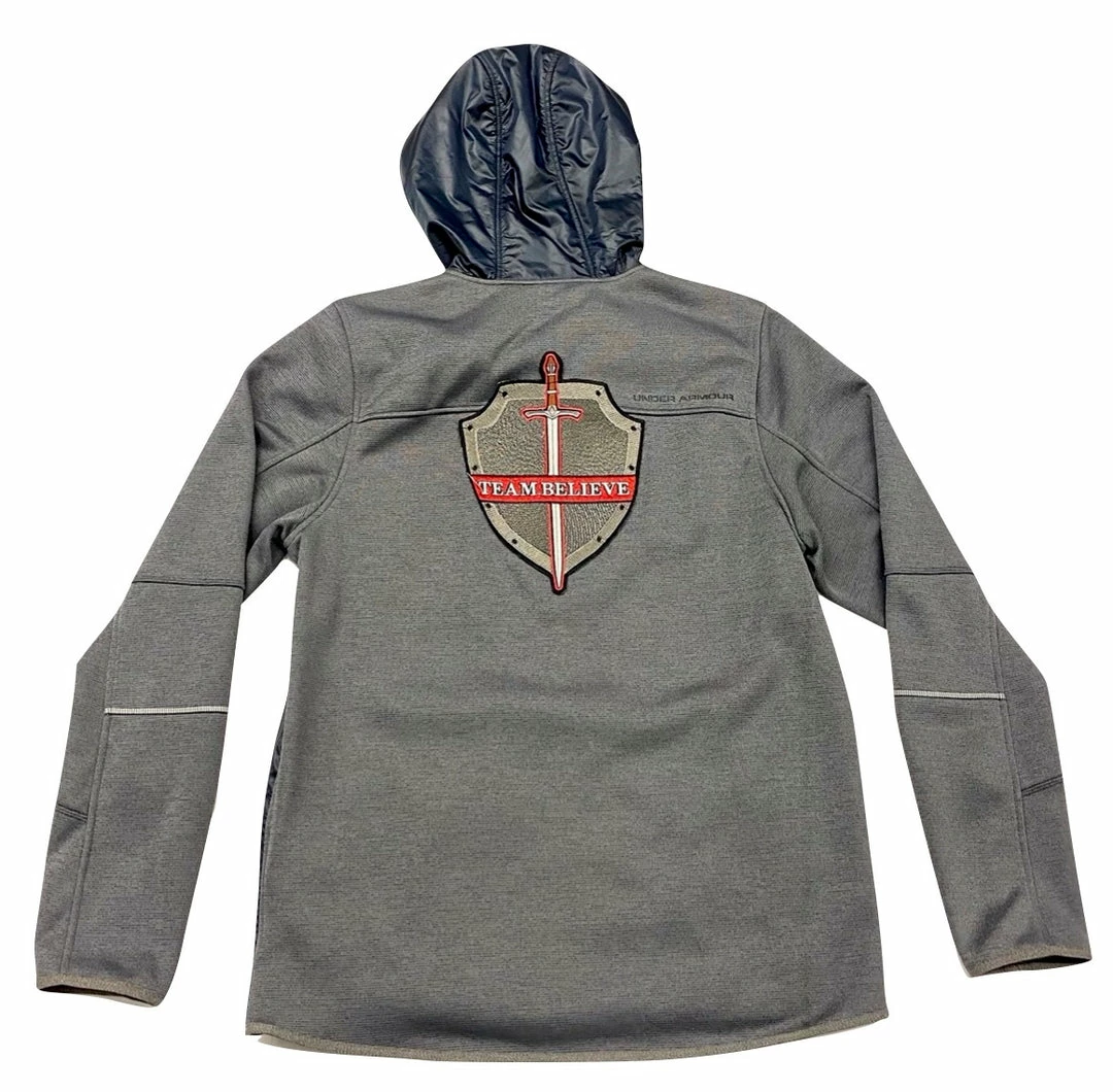 Under Armour Storm Full Zip Hoodie With Front Pockets - 1280754 - Grey Color Apparel