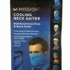 Mission Cooling Neck Gaiter - Blue Color Multifunctional Face & Neck Cover