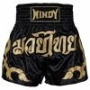 Windy Muay Thai Shorts - Black & Gold
