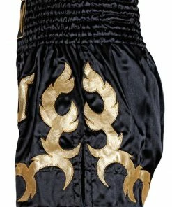 Windy Muay Thai Shorts - Black & Gold