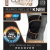 Copper Fit Rapid Relief Knee Wrap - Hot/Cold Therapy - Keeps You Healthy