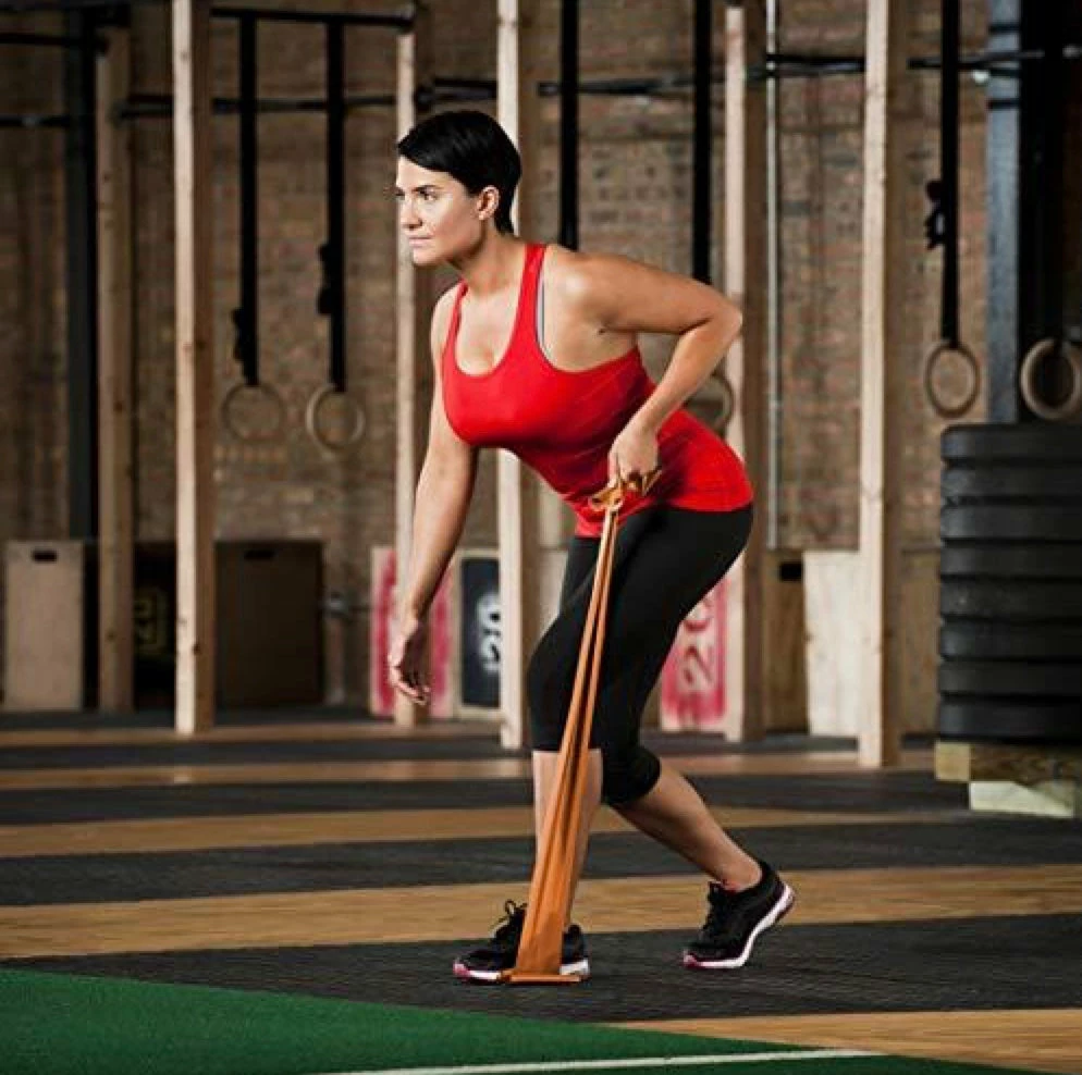 Lifeline Flat Band-LEVEL 2 Light - Rubber Resistance Tool For Stamina + Strength -Orange Color Accessories