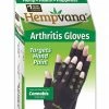 Hempvana Arthritis Gloves For Men And Women - Targets Hand Pain -1 Pair Compression Support Gloves Accessories