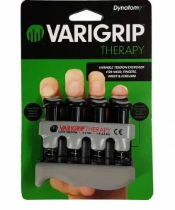 Dynatomy Varigrip Therapy Adjustable Tension Grip Exerciser - Increases Circulation, Endurance, Dexterity, And Strength
