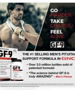 Novex Biotech GF-9 Human Growth Hormone - 84 Capsules - 682% Mean Increase In Natural Growth Hormone Levels