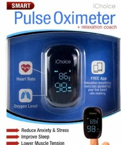 IChoice Smart Pulse Oximeter With Relaxation Coach