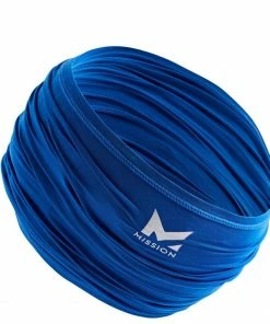 Mission Cooling Neck Gaiter - Blue Color Multifunctional Face & Neck Cover