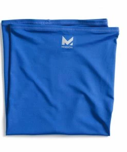 Mission Cooling Neck Gaiter - Blue Color Multifunctional Face & Neck Cover