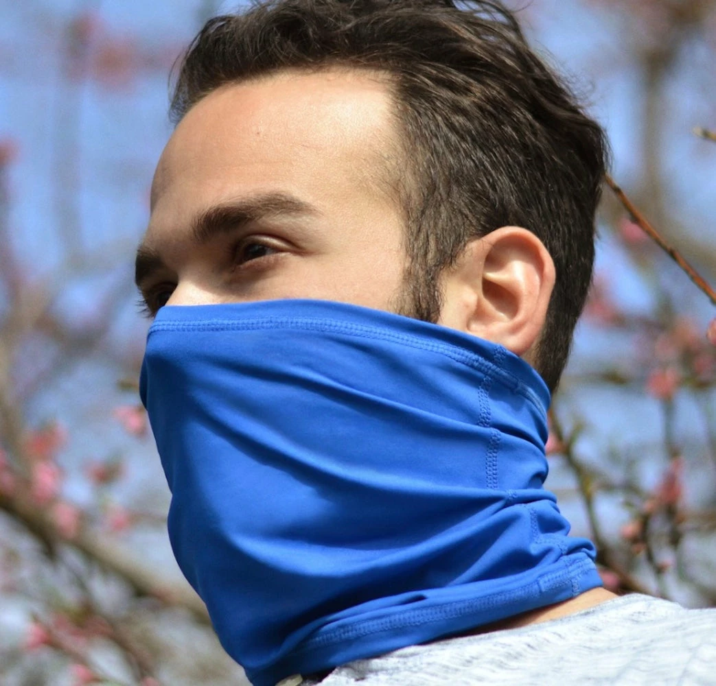 Mission Cooling Neck Gaiter - Blue Color Multifunctional Face & Neck Cover
