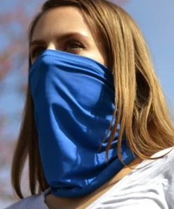 Mission Cooling Neck Gaiter - Blue Color Multifunctional Face & Neck Cover