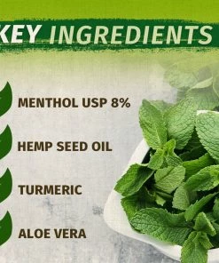 Hempvana Cold As Ice Clear Pain Relief Gel 4 Oz.