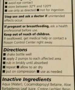 Theraworx Relief Joint Discomfort & Inflammation Foam - 1 Compression Glove & 3.4oz Bottle Foam (S/M) Accessories