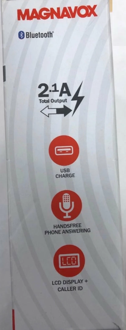 Accessories Magnavox FM Transmitter MTB3355 - Stream, Talk, Charge